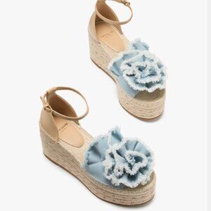 Flourish Espadrille Wedge Sandals - Size 9B